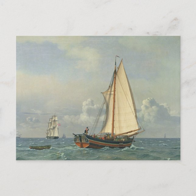 Cartão Postal O Mar, 1831 (Frente)