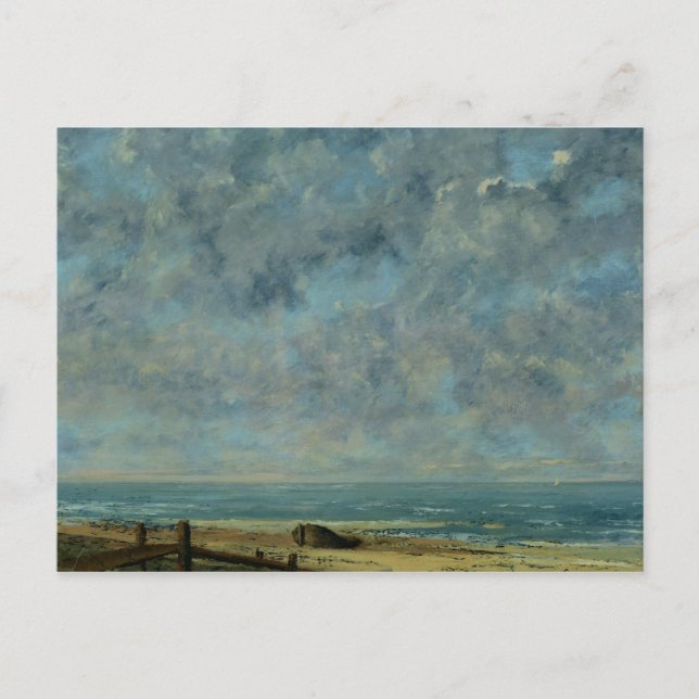 Cartão Postal O Mar, c.1872 (Frente)