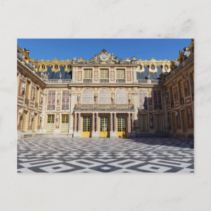 Cartão Postal O mármore do Palácio de Versailles, França