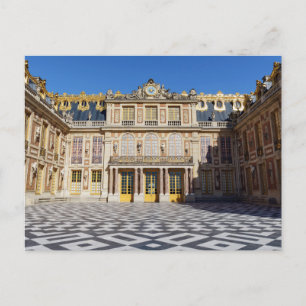 Cartão Postal O mármore do Palácio de Versailles, França