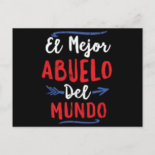 Cartão Postal O Melhor Avô do Mundo Vovô Dia dos Pais