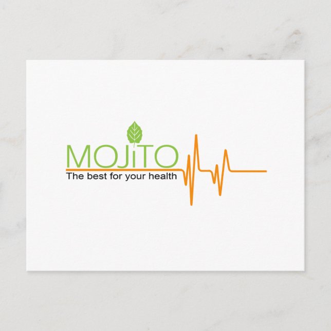 Cartão Postal O melhor para sua saúde (Frente)