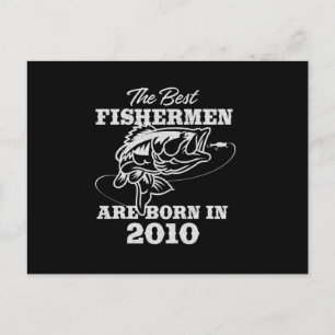 Cartão Postal O melhor presente de aniversário para Pescador de