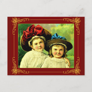 Cartão Postal O melhor traje dos netos