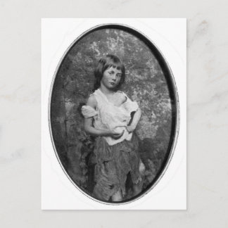 Cartão Postal O Mendigo Maid / Alice Liddell ~ 1859