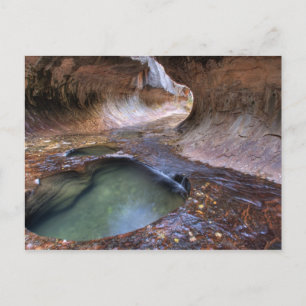 Cartão Postal O metrô ao longo do garfo esquerdo da Virgem 2