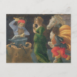 Cartão Postal O Milagre da Rua, Elegius, predella do painel.