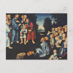 Cartão Postal O Milagre dos Cinco Cargos e Dois Peixes