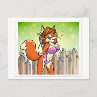 Cartão Postal O Modelo De Tanque Vixen