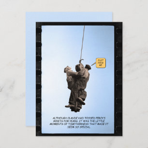 Cartão Postal O momento íntimo de Claude & Percy