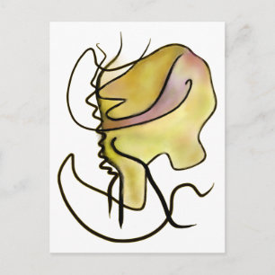 Cartão Postal O Monstro da Linha