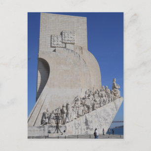 Cartão Postal O Monumento às Descobertas (visão geral), Lisboa
