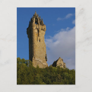 Cartão Postal O Monumento Wallace Stirling Escócia