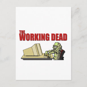 Cartão Postal O Morto de trabalho