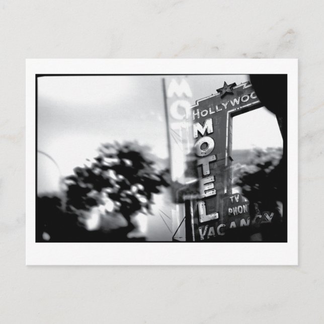 Cartão Postal O Motel: Obsoleto do Século 20 (Frente)