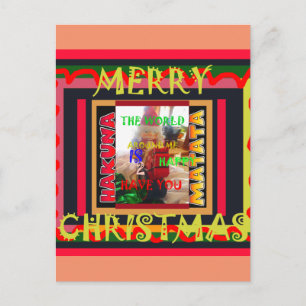 Cartão Postal O mundo à minha volta está feliz por ter você me c