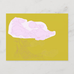 Cartão Postal O mundo de cabeça para baixo