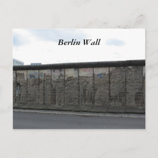 Cartão Postal O Muro de Berlim