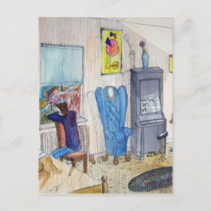 Cartão Postal O Músico