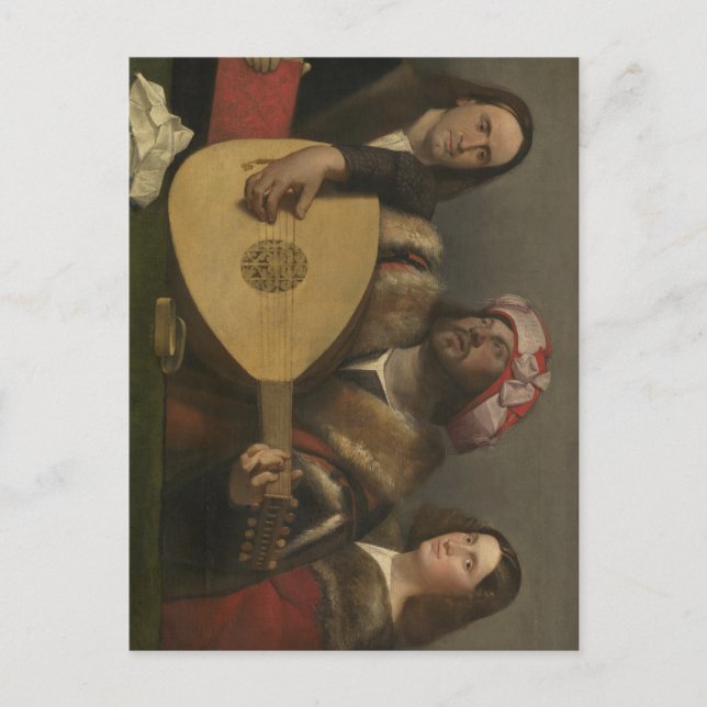 Cartão Postal O Músico (Frente)