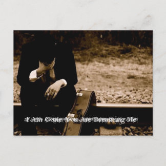 Cartão Postal O músico perdido (cartão postal)