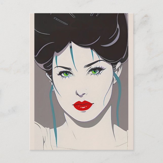 Cartão Postal O Nagelesque (Frente)