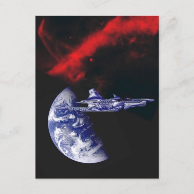 Cartão Postal O NARC-Athena volta aos mundos-caseiros (Frente)