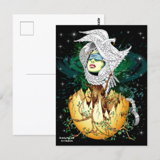 Cartão Postal O Nascimento da Mãe Terra