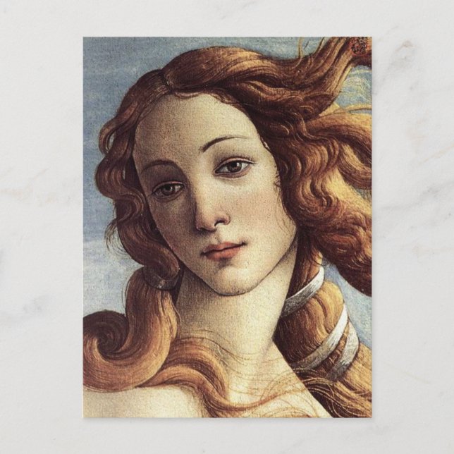 Cartão Postal O Nascimento de Vênus (detalhe) (Frente)