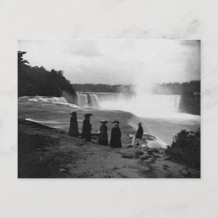 Cartão Postal O Niágara Cai ~ 1853