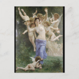 Cartão Postal O ninho de Wasps de Bouguereau