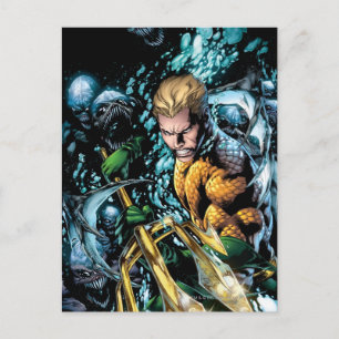 Cartão Postal O novo 52 - Aquaman #1