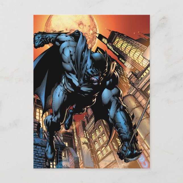 Cartão Postal O novo 52 - Batman: O Cavaleiro Negro #1 (Frente)