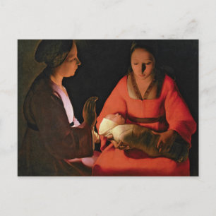 Cartão Postal O novo filho Nascer, final dos anos 1640