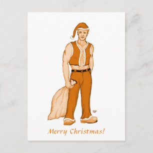 Cartão Postal O novo Papai Noel - Feliz Natal!