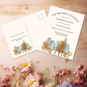 Cartão Postal O Novo Pescoço das Florestas do Outono