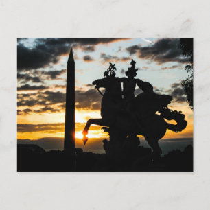 Cartão Postal O Obelisco no Place de la Concorde - Cartão-postal