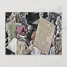 Cartão Postal O Ódio Não Tem Casa Aqui