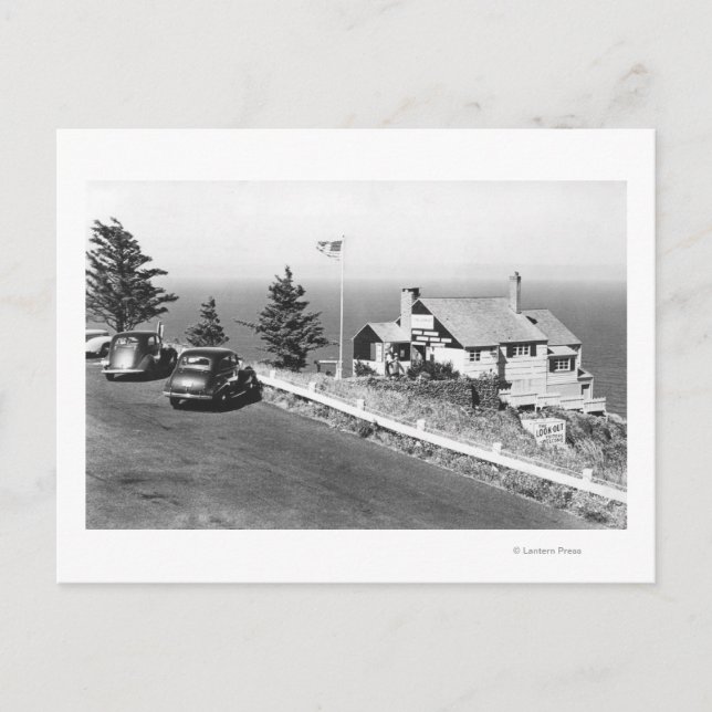 Cartão Postal O Olhar para o Cabo Fowlweather 2 (Frente)