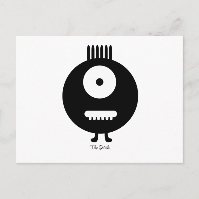 Cartão Postal O Oracle (Frente)