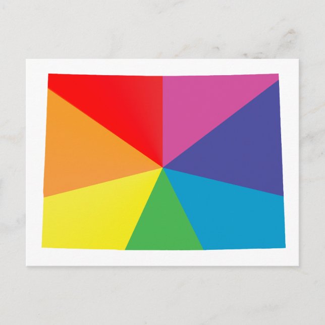 Cartão Postal o orgulho do colorado. (Frente)