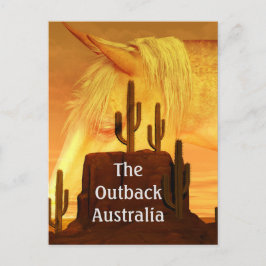 Cartão Postal O Outback Austrália