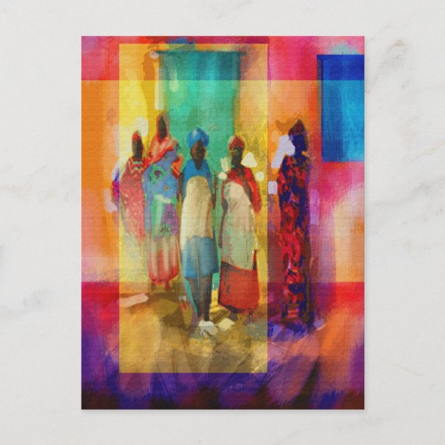 Cartão Postal O outcast de Paul Hebron (Frente)