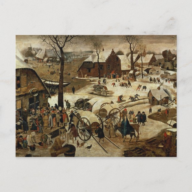 Cartão Postal O Pagamento do Tithe (Frente)