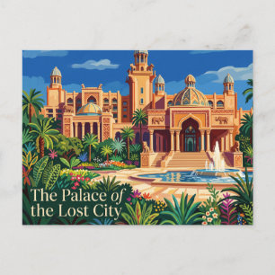 Cartão Postal O Palácio da Cidade Perdida África do Sul