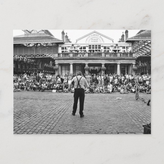 Cartão postal "O Palhaço" (Frente)