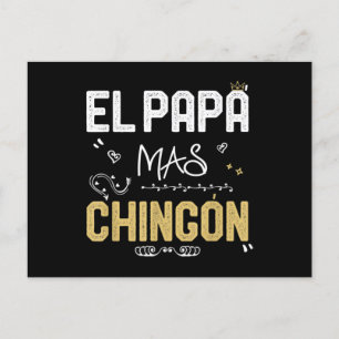 Cartão Postal O Papai Mais Maneiro Espanhol Pai Legal Mexicano