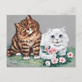 Cartão Postal O Par Mais Doce, Louis Wain