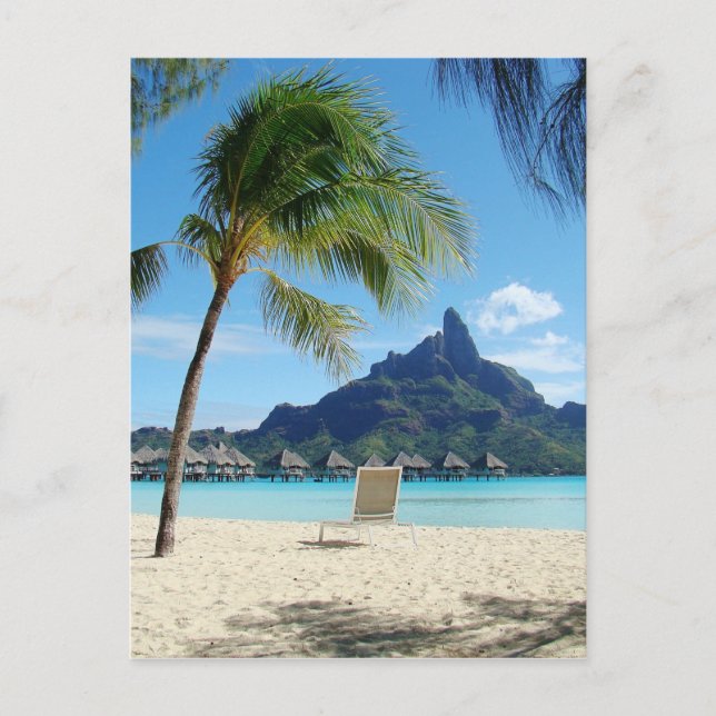 Cartão Postal O paraíso existe (Frente)