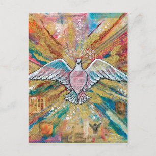 Cartão Postal O pássaro grande